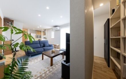 リフォームされ収納が多くなった内装