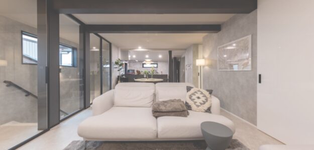 リフォームされたリビング