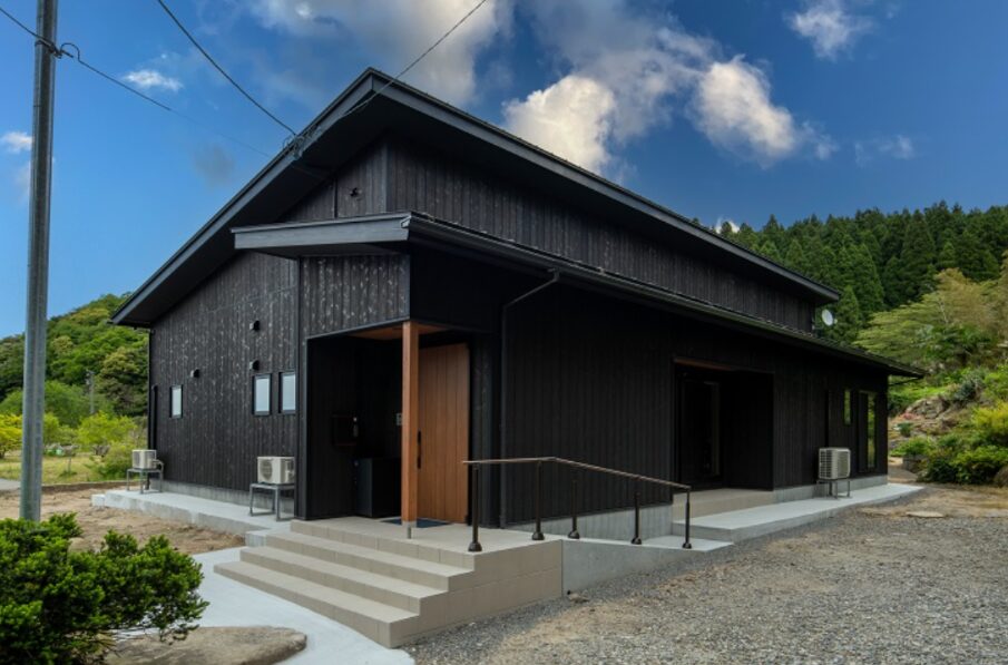 リフォームされた家の外観