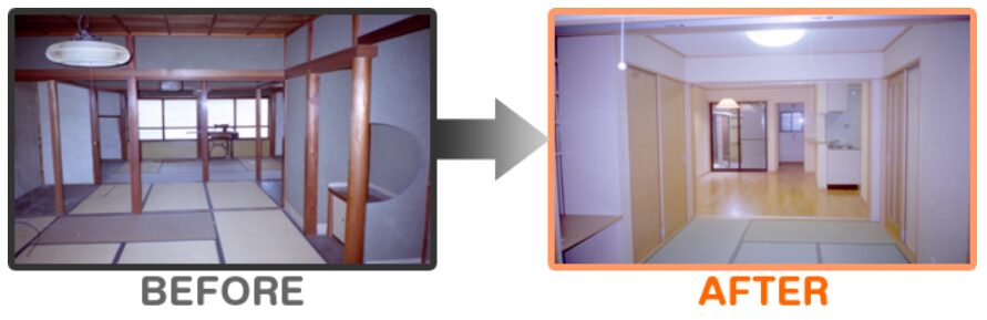 LDK改装リフォーム