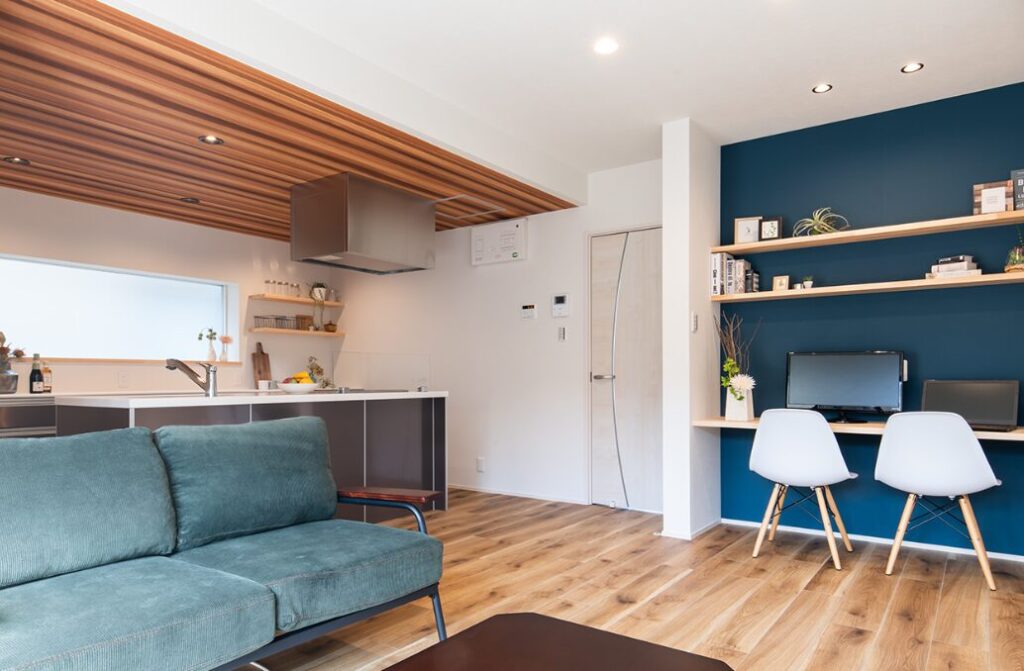 ネオヴィンテージにリフォームされた家