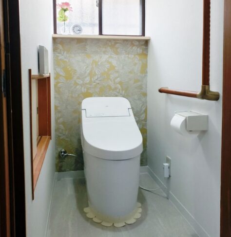 リフォームされたトイレ